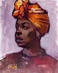 Wishing everyone a Happy Juneteenth, our new official National holiday.  Portrait paintings by gallery artist, Kate Huntington, all 11”x14” oil