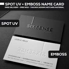 Besides good quality brands, you'll also find plenty of discounts when you shop for embossed business cards during big sales. Embossed Business Card Name Card Printing Letterpress Business Card Shopee Malaysia
