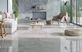 Glossy Tile High Gloss Tile Design Make Space Appear Brighter Tile Floor Living Room House Flooring Elegant Living Room Design