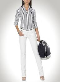 Black And White Long Sleeve Polo Pin De Lisa Schmidt Em White