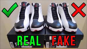 Jordan 13 He Got Game Authentic Vs. Fake From Ebay - Youtube