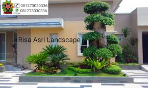 Risa Alam Surabaya 081273030336 Jasa Tukang Taman Profesional Di Surabaya Jawa Timur Taman Vertikal Desain Lanskap Lanskap