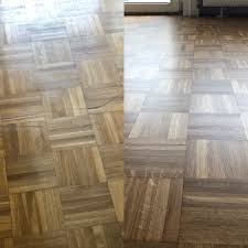 Eiche Mosaik Parkett Vorher Nachher Bauwerk Parkett Parkett Renovierung