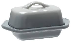 Explore a wide range of the best a butter dish on aliexpress to find one that suits you! Chantal Fade Grey Ceramic 5 Inch Mini Butter Dish Contemporary Butter Dishes By Bigkitchen Houzz