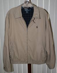 Men S Polo Ralph Lauren Bi Swing Windbreaker Jacket Large Golf Plaid Lined Prep Poloralphlauren Basi Polo Ralph Lauren Mens Windbreaker Men S Coats Jackets