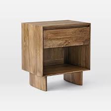 Anton Solid Wood Nightstand Wood Nightstand Solid Wood Bedside Solid Wood Bed