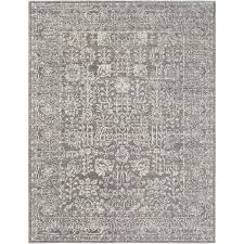 Black And White Farmhouse Area Rug Hannah Charcoal Ivory Area Rug Farmhouse Area Rugs Farmhouse Rugs Grey Area Rug