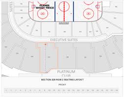 flames hitmen scotiabank saddledome seating chart