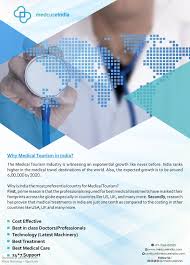 Medical Tourism Services India Medcureindia Bookletmedical Presentation Medical Tourism Tourism Services Tourism
