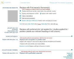 Europass cv is the backbone of the europass portfolio, to which students or workers can attach other europass documents according to their needs. Europass Free Cv And Resume Templates 2021 Do Your Self