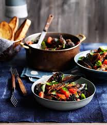 Mussels With Chilli Garlic And White Wine Recipe Recipe Mussels Recipe White Wine Recipes Recipes