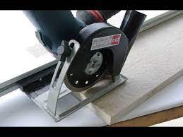 Dann arbeitet man am besten mit einem trennschleifer. Keramikplatten 20 Mm Trocken Mit Winkelschleifer Schneiden Youtube