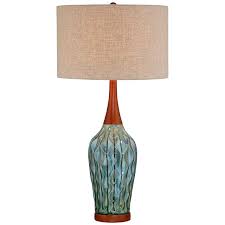 Free shipping* more like this more options. Rocco 30 High Mid Century Modern Blue Ceramic Table Lamp 21v95 Lamps Plus