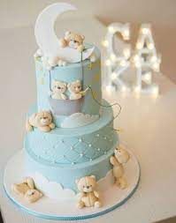 67 Ideas Baby Shower Cake Topper Boy Teddy Bears Baby Shower Cake Toppers Boy Bear Baby Shower Cake Christening Cake Boy