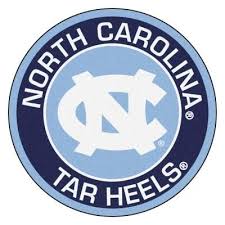 Fanmats Ncaa University Of North Carolina Chapel Hill Navy 2 Ft X 2 Ft Round Area Rug 18627 The Home Depot In 2020 North Carolina Tar Heels Basketball North Carolina Chapel