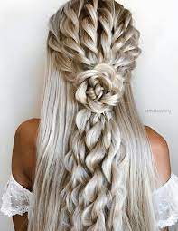 Pin By Carla Mendes On Gelin Saci Ve Gelinlik Modelleri In 2020 Hair Styles Wedding Hair Down Long Hair Styles