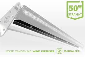 Noise Cancelling Wind Diffuser For 50 Inch Straight Single Row Led Light Bar Pn Z330051s
