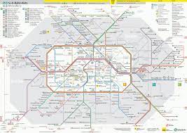 Berlin U Bahn Metro Map Lines Hours And Tickets Mapa Metro Com Transport Map Metro Map Berlin Map