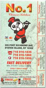 In this episode ben is joined by cici li, host of food paradise, to go over some essential mandarin chinese vocabulary for ordering food in chinese. No 1 Restaurant In Staten Island Official Menus Photos