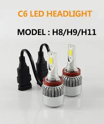 C6 Auto Led Headlight Bulbs H7 H1 H4 72w 7600lm Cob Chip 3000k 6000k Car Led Headlamp Lamp For Halogen H Led Headlights Cars Led Headlights Car Headlight Bulbs