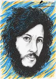 Peter Green From Fletwood Mac Portrait Drawing Drawings Green Art