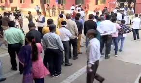 Gujarat municipal election results 2021 latest updates aimim wins 7 seats in jamalpur, maktampura wards asaduddin owaisi's aimim, which also contested local body polls in gujarat for the first. Surat Municipal Election Results 2021 Bjp Leading On 47 Seats Aap Ahead Of Congress
