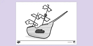 Download and print these shipwrecked paul coloring pages for free. Free Shipwreck Colouring Sheet Colouring Sheets