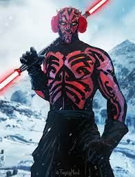 I Present You Darth Maul S Hoth Skin In Battlefront 2 Darth Maul Jedi Art Star Wars