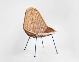 Mid Century Basket Chair Lounge Dining Modern Retro By Hindsvik 185 00 Usd Via Etsy