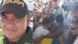 Familiares y amistades dan hoy el último adiós al patrullero Fredy Cantillo