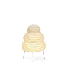 Asian oriental cherry blossom japanese lamp zen bedside lamp floor table lamp paper japanese light lamp shades bedroom home decor livingroom marwincraft 4.5 out of 5 stars (2,522. Floor Lamp Akari 24n Vitra Wire Bamboo Paper