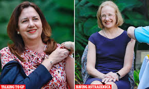 Annastacia palaszczuk (/ˈpæləʃeɪ/ (listen), polish: Annastacia Palaszczuk Will Talk To Her Gp About Which Vaccine To Get Daily Mail Online