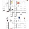 Les réponses sont accessibles en cliquant sur le bouton solutions des jeux dans la colonne de droite ou sous le contenu de chaque page. 1