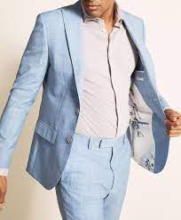 Men Suits Luxury Sky Blue 2 Piece Wedding Suits Groom Wear Etsy Blue Suit Men Mens Suits Slim Fit Suits