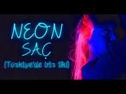 Karanlikta Parlayan Neon Sac Modeli Neon Glowing Hair Youtube