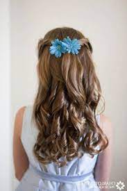38 Super Cute Little Girl Hairstyles For Wedding Flower Girl Hairstyles Hair Styles Little Girl Hairstyles