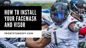 Engage the orbital cinch strap for dynamic helmet retention. How To Attach Your Visor And Face Mask To Your Helmet Xenith Shadow Riddell Youtube