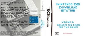 Nintendo ds originally nintendo dual screen, the idea was to put on the market a machine to make the players wait until a new version of the game boy. Nintendo Ds Download Station Volume 6 Ds The Cover Project