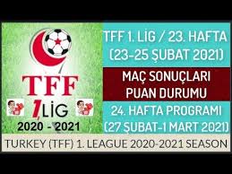 Tüm maçlar i̇ç saha maçları deplasman maçları geniş puan durumu. Tff 1 Lig 23 Hafta Mac Sonuclari Puan Durumu 24 Hafta Programi 20 21 Tff 1 League Week 23 Youtube