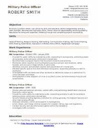 The military has to grapple with a horde of emails on a daily basis. Military Police Officer Resume Samples Qwikresume