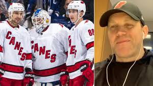 Zamboni driver reflects