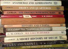 Told in their own alternating voices, they recall their lives, separately and together, and the divergent trajectories of their origins. For 2021 I Will Read My 11 Ciorans Like A Bible Cioran