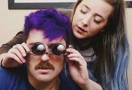 Julien Solomita Purple Hair