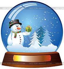 Snow Globe Vector Clipart Christmas Crafts Diy Decoration Snow Globes Christmas Snow Globes