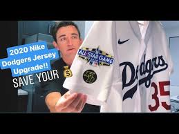 Retro la dodgers baseball shirt description: Nike Dodgers Jersey Upgrade Save Your Money Diy Patch Kit 2020 Mlb Youtube