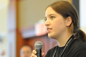 File:LiAnna Davis speaking at Wikipedia in Higher Education Summit