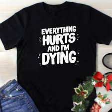 Adam Ellis Everything Hurts And I M Dying Shirt Hoodie Sweater Longsleeve T Shirt