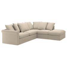 Gronlid fodera per divano a 3 posti. Gronlid Divano Letto Angolare A 4 Posti Con Terminale Aperto Sporda Naturale Ikea It