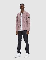 A voyage into stone island_episode 2following 'carlo rivetti's tour', the first video that carlo rivetti commissioned to reveal the top level skills that. Stone Island Zip Up Overshirt In Rose Quartz Stone Island Zip Ups Rose Quartz