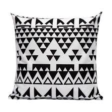 Black And White Geometric Pillow Black And White Geometric Pillow Cover Decorative Pillow Cases Geometric Pillow Pillows